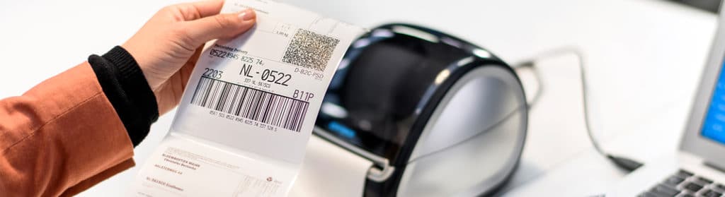 Labelprinter webshop installeren